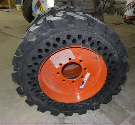 skid steer tires for sale mn|solid bobcat tires and rims.